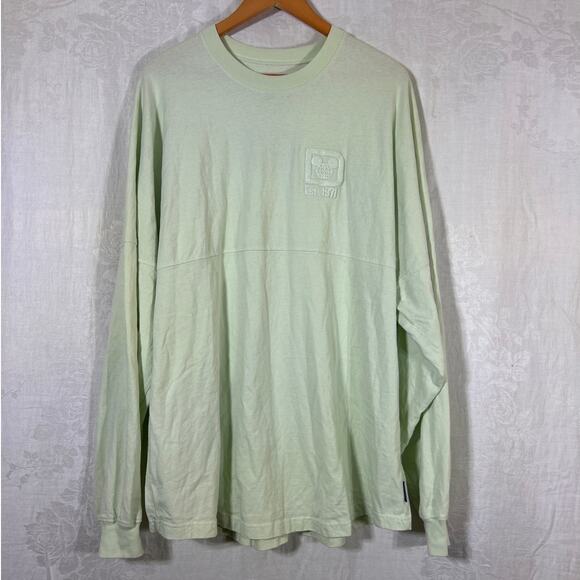 Walt Disney Spirit Jersey XXL Mint Green Sparkle Glitter - Picture 1 of 9